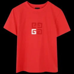 Hot GIVENCHY T-shirt manches courtes ROUGE BANDANAS