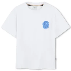 Sale BOSS T-shirt manches courtes BLANC