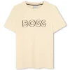 Outlet BOSS T-shirt manches courtes VANILLE