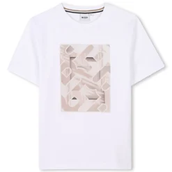 Clearance BOSS T-shirt manches courtes BLANC