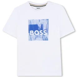 Outlet BOSS T-shirt manches courtes BLANC