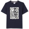 Outlet BOSS T-shirt manches courtes BLEU CARGO
