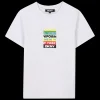 Outlet DKNY T-shirt manches courtes GRIS CLAIR CHINE