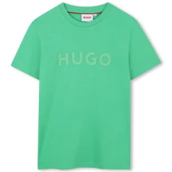 New HUGO T-shirt manches courtes ISLAND GREEN