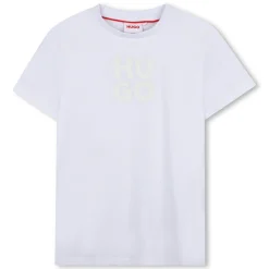 Sale HUGO T-shirt manches courtes BLANC
