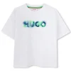 Outlet HUGO T-shirt manches courtes BLANC