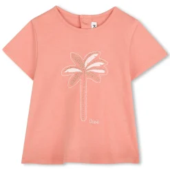 Online CHLOE T-shirt manches courtes CORAIL