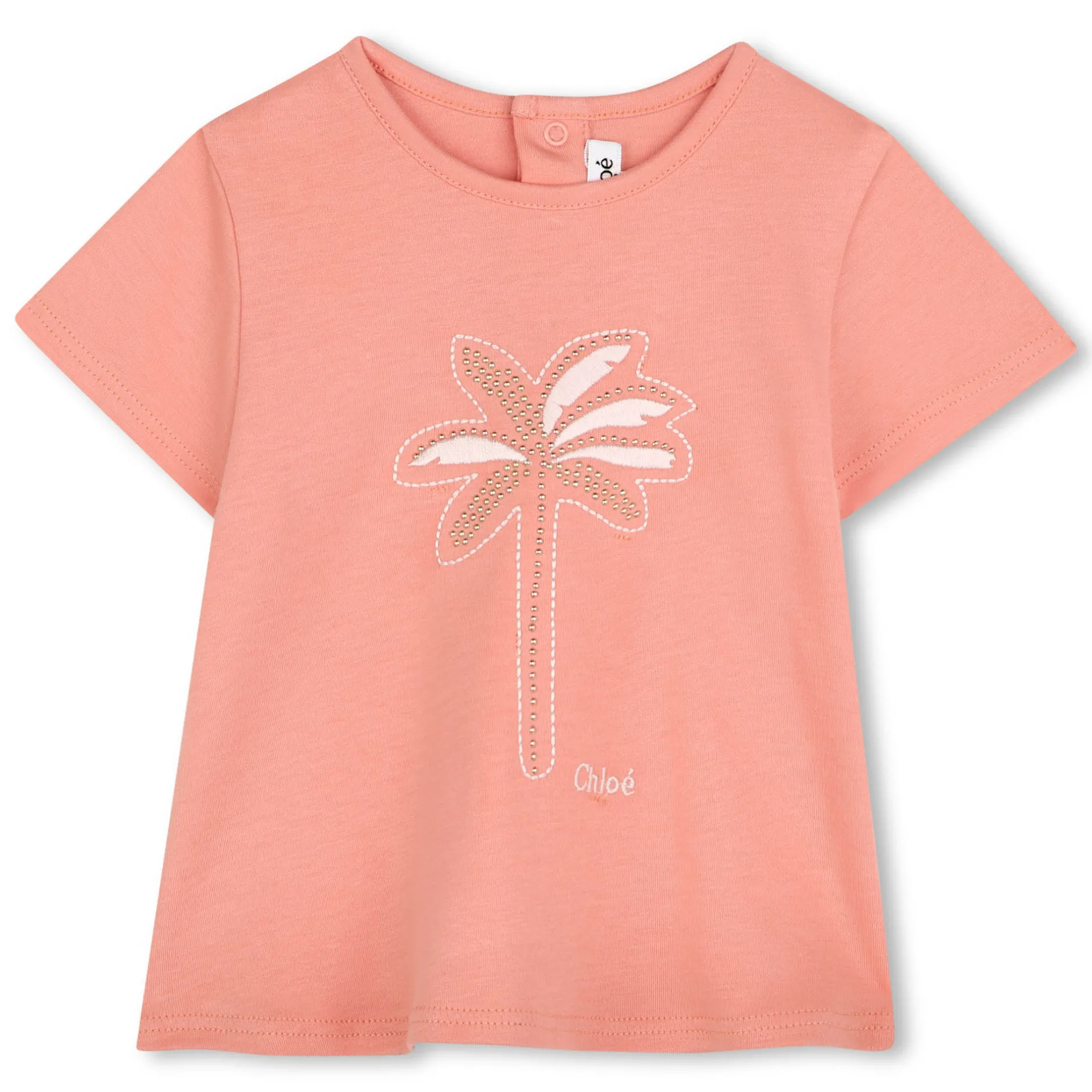 Online CHLOE T-shirt manches courtes CORAIL