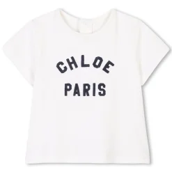 Sale CHLOE T-shirt manches courtes OFFWHITE