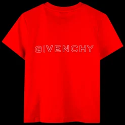 Outlet GIVENCHY T-shirt manches courtes ROUGE BANDANAS