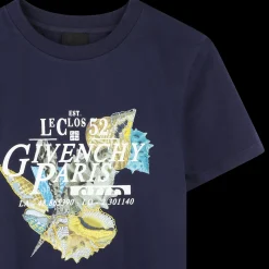 Fashion GIVENCHY T-shirt manches courtes INDIGO BLUE
