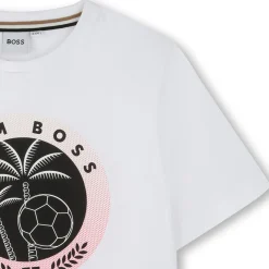 Clearance BOSS T-shirt manches courtes BLANC