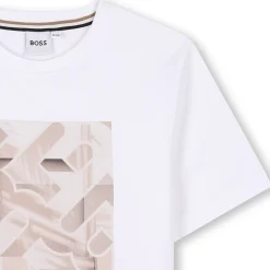 Clearance BOSS T-shirt manches courtes BLANC