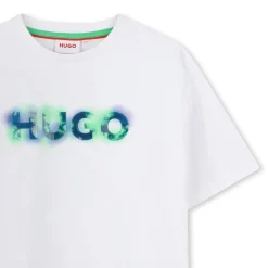 Outlet HUGO T-shirt manches courtes BLANC