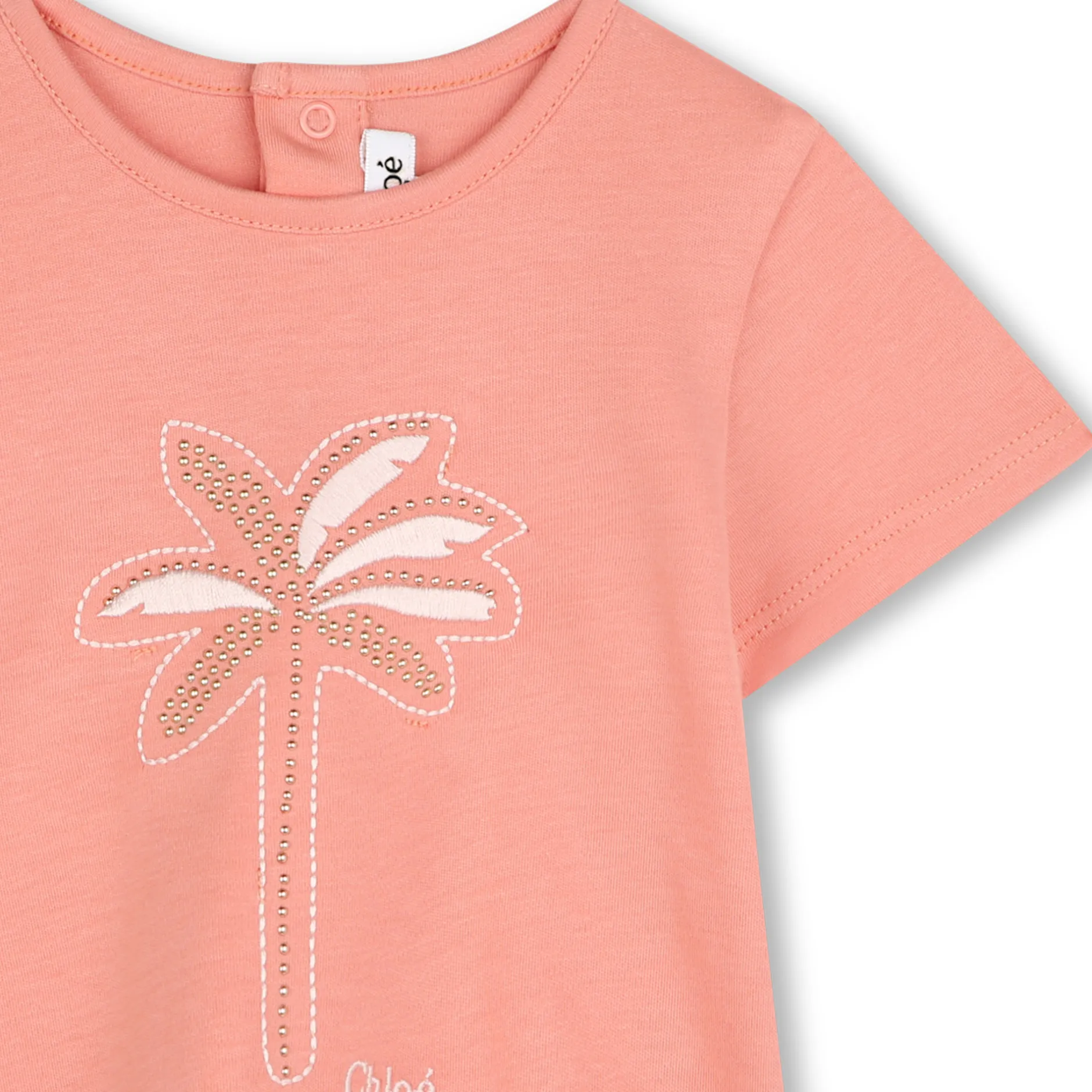Online CHLOE T-shirt manches courtes CORAIL