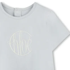 New CHLOE T-shirt manches courtes BLEU DELAVE