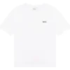 Hot BOSS T-shirt manches courtes coton BLANC