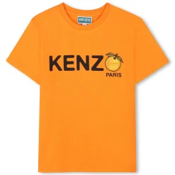 Fashion KENZO KIDS T-shirt manches courtes coton ORANGE