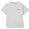 Fashion KENZO KIDS T-shirt manches courtes coton GRIS CLAIR CHINE