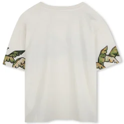 Hot KENZO KIDS T-shirt manches courtes coton OFFWHITE