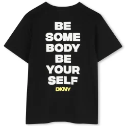 Online DKNY T-shirt manches courtes coton BLACK
