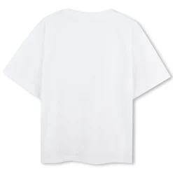 Discount DKNY T-shirt manches courtes coton BLANC