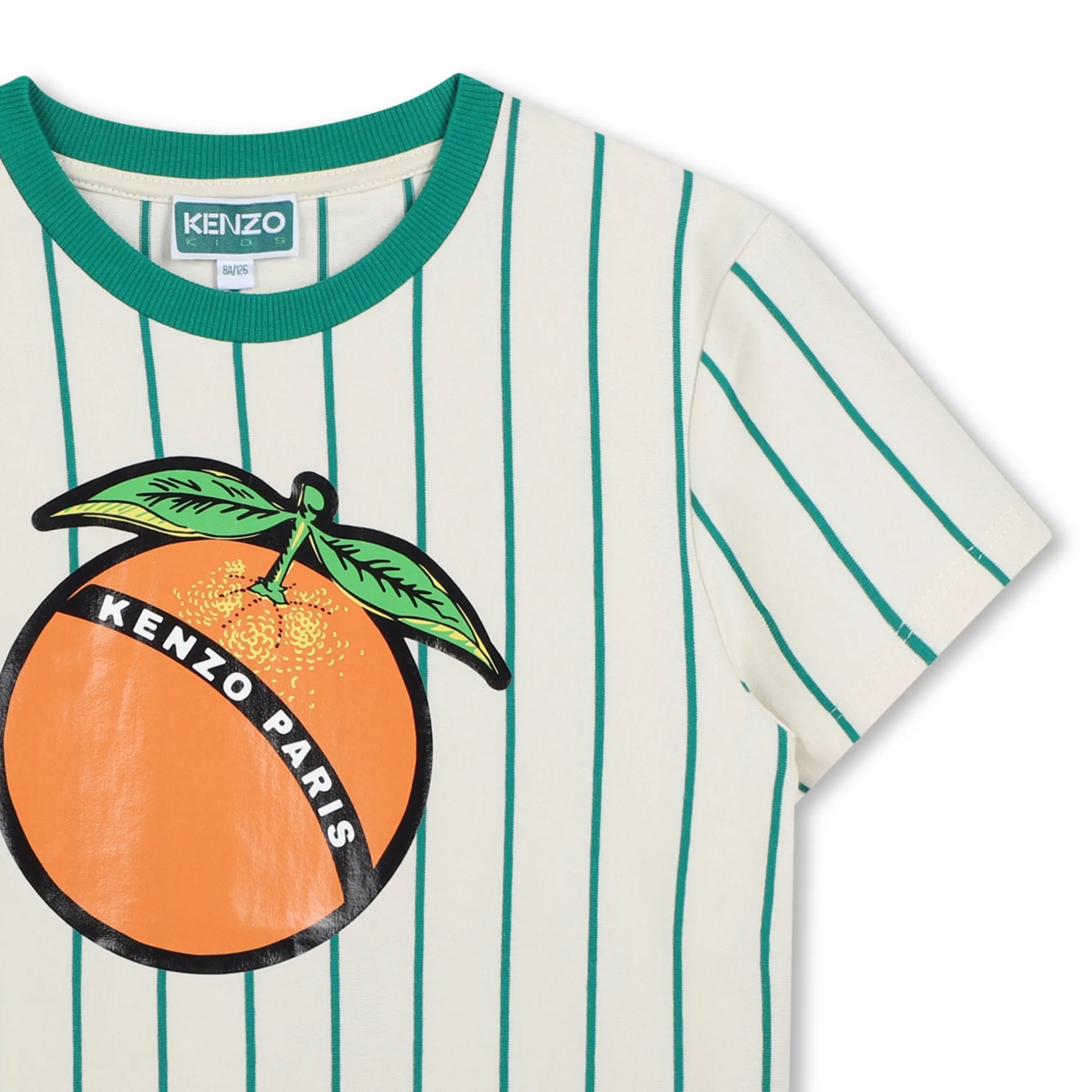 Best KENZO KIDS T-shirt manches courtes coton LODEN