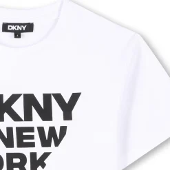 Best DKNY T-shirt manches courtes coton BLANC