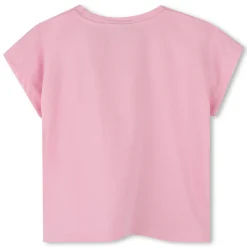 Outlet DKNY T-shirt noué en coton ROSE BUVARD