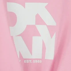 Outlet DKNY T-shirt noué en coton ROSE BUVARD