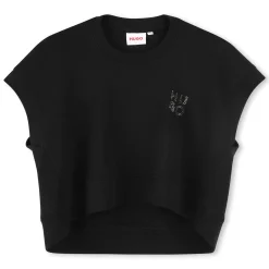 Outlet HUGO T-shirt sans manche BLACK