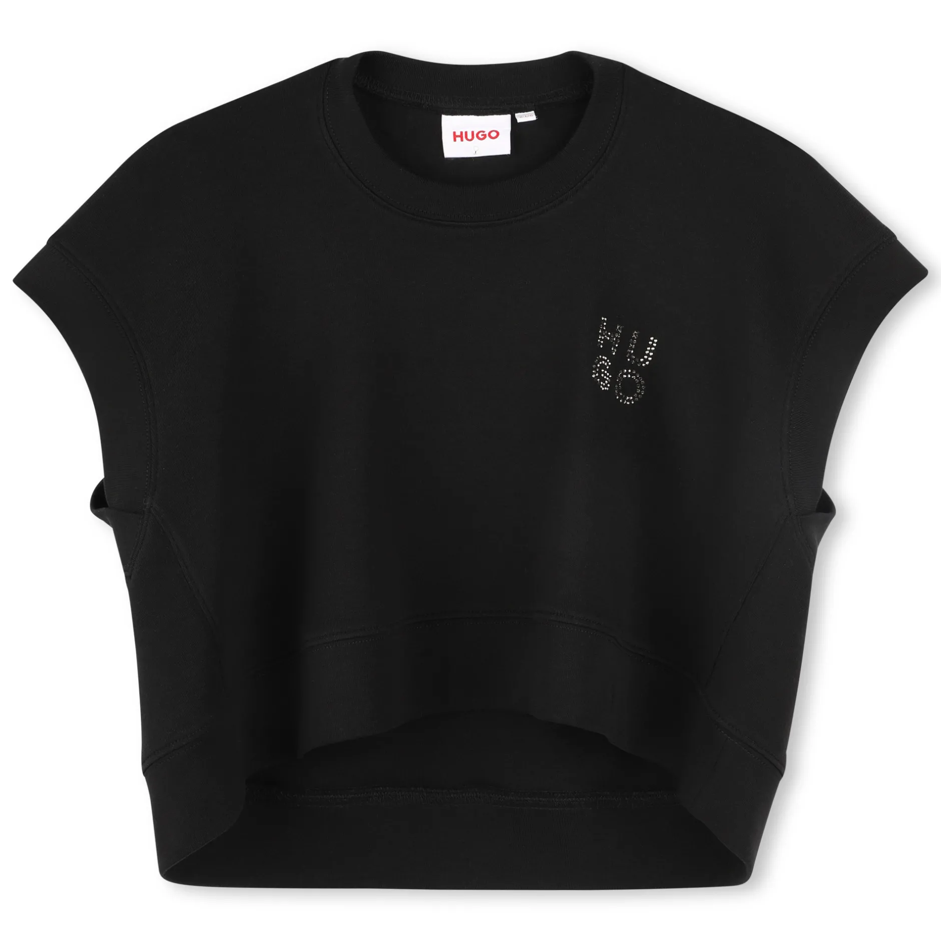 Outlet HUGO T-shirt sans manche BLACK