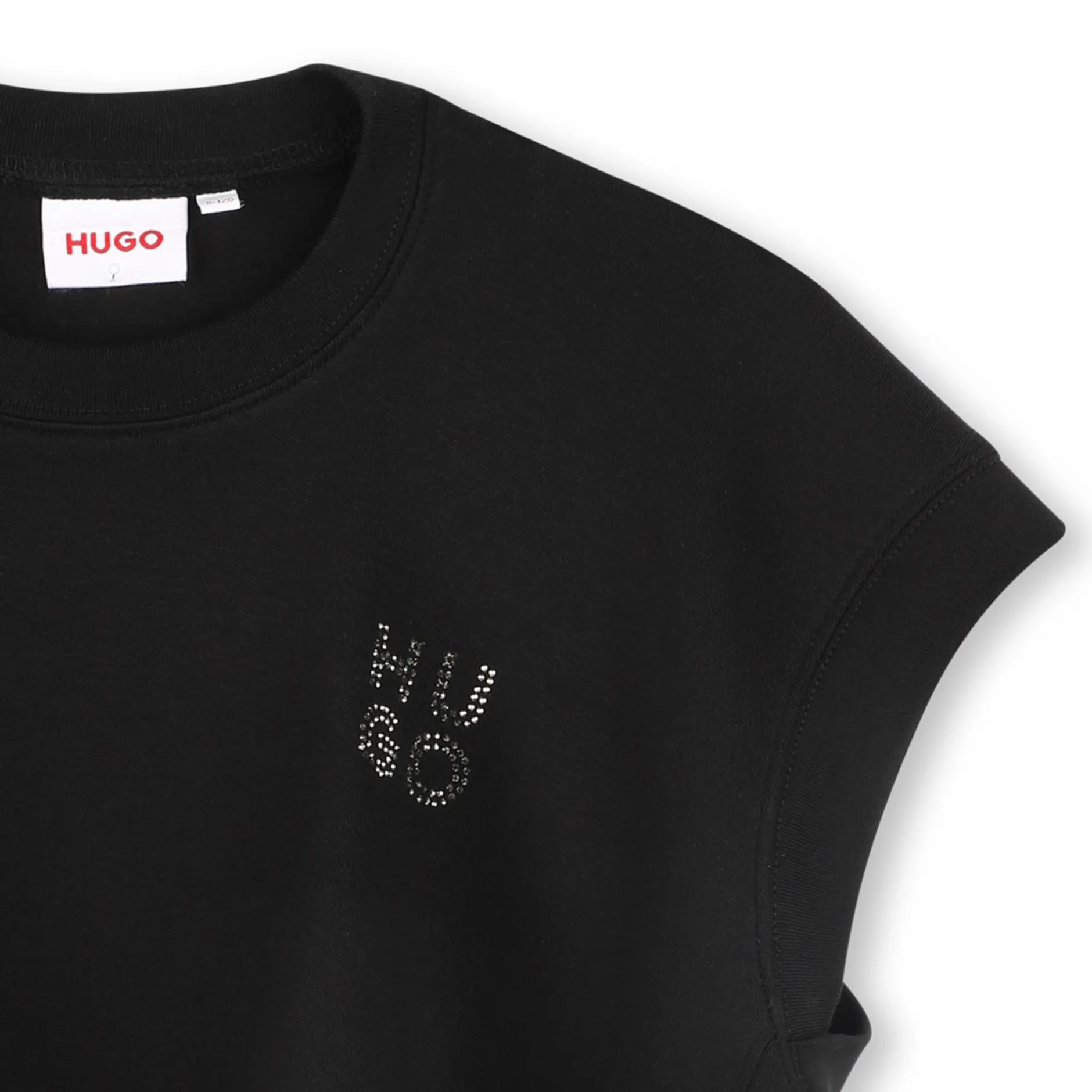 Outlet HUGO T-shirt sans manche BLACK