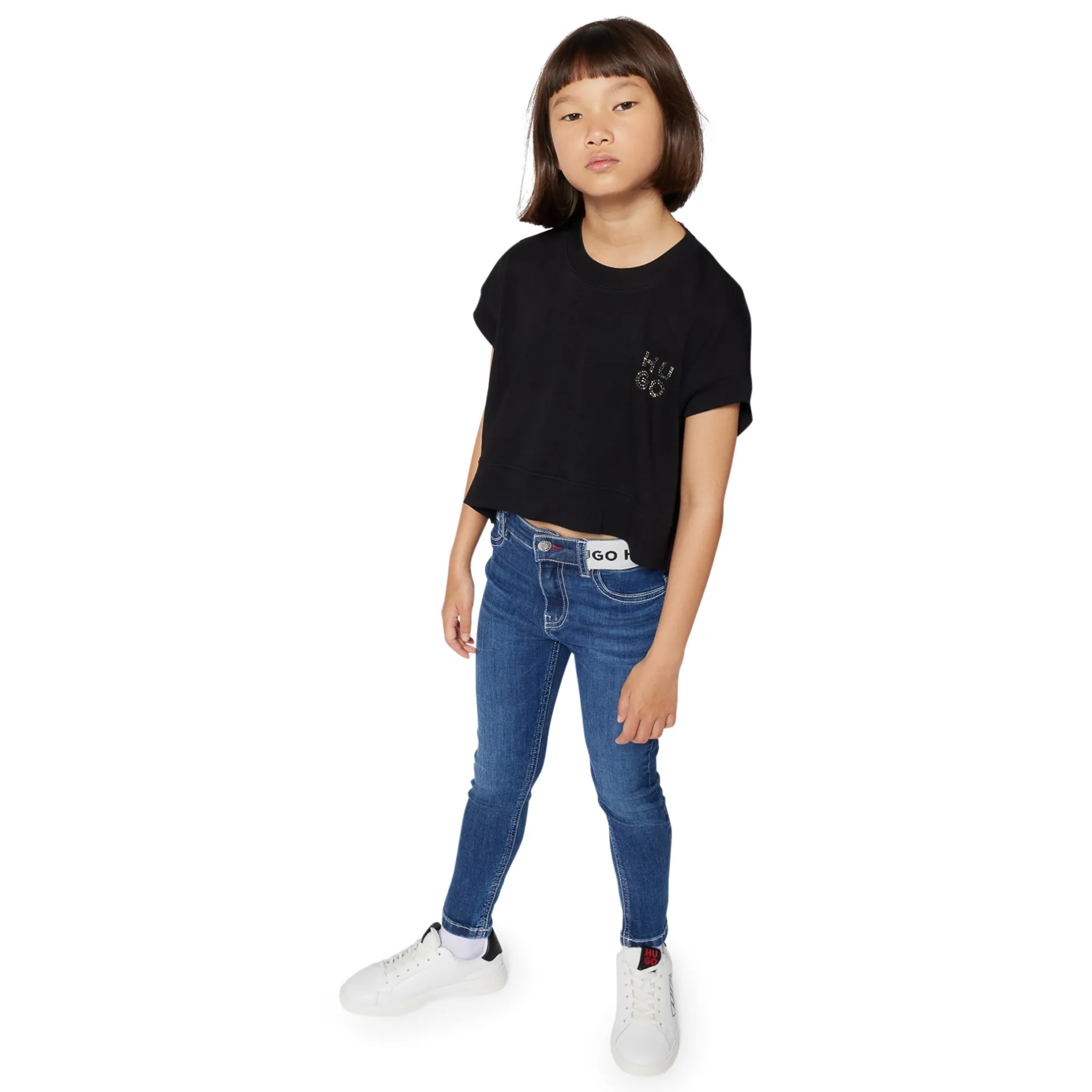Outlet HUGO T-shirt sans manche BLACK