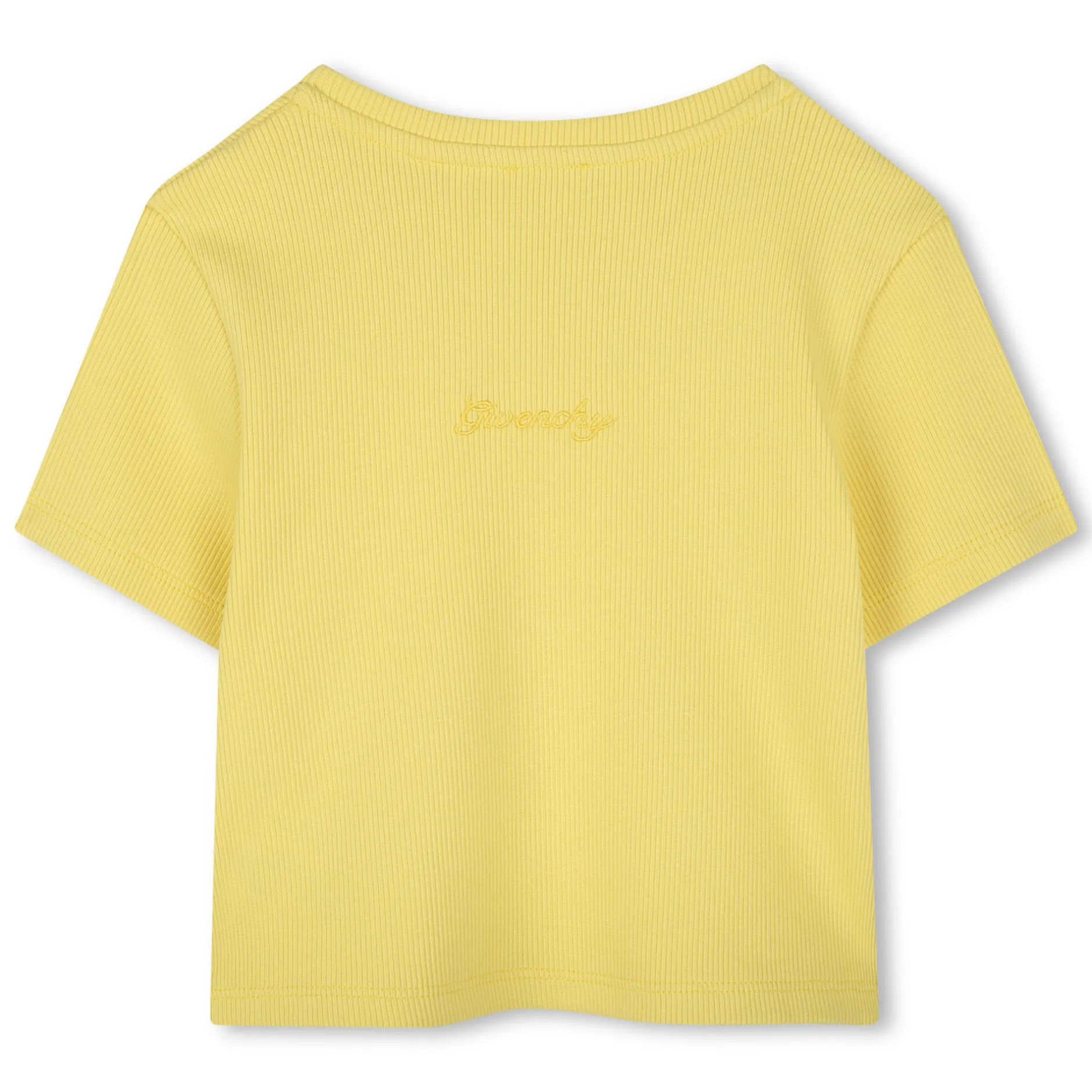 Outlet GIVENCHY T-shirt uni avec broderie POP CORN