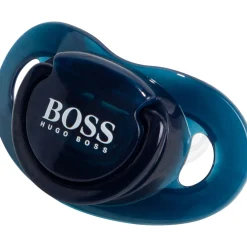 Fashion BOSS Tétine siglée en silicone BLEU CARGO