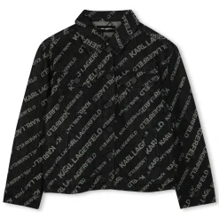 Fashion KARL LAGERFELD KIDS Veste en jean DENIM GREY