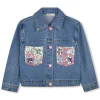 Online BILLIEBLUSH Veste en jean ornée de sequins DBLE STONE+BROSSAGE