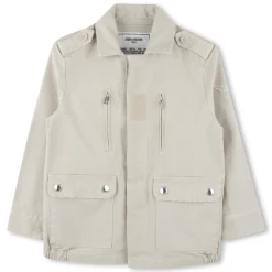 Hot ZADIG & VOLTAIRE Veste militaire boutonnée LIME STONE