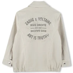 Hot ZADIG & VOLTAIRE Veste militaire boutonnée LIME STONE