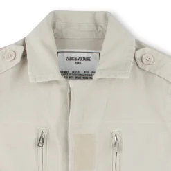 Hot ZADIG & VOLTAIRE Veste militaire boutonnée LIME STONE