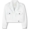Fashion GIVENCHY Veste pressionnée et brodée BLANC
