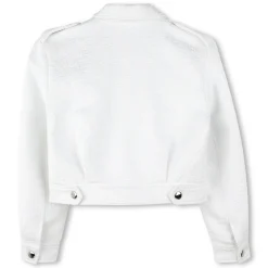Fashion GIVENCHY Veste pressionnée et brodée BLANC
