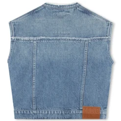 New ZADIG & VOLTAIRE Veste sans manche en jean DOUBLE STONE