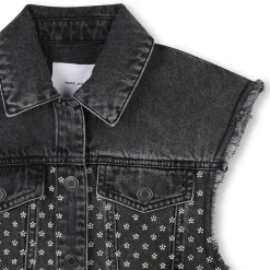 Fashion MARC JACOBS Veste sans manche en jean BLACK