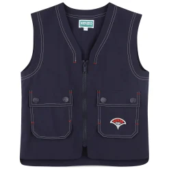 Online KENZO KIDS Veste sans manche zippée CABAN