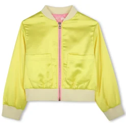 Discount BILLIEBLUSH Veste satinée avec badge CITRUS