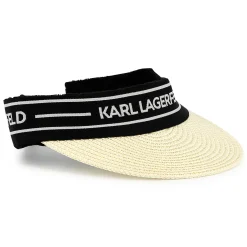 Hot KARL LAGERFELD KIDS Visière élastiquée BLACK